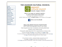 Tablet Screenshot of agawamcc.org